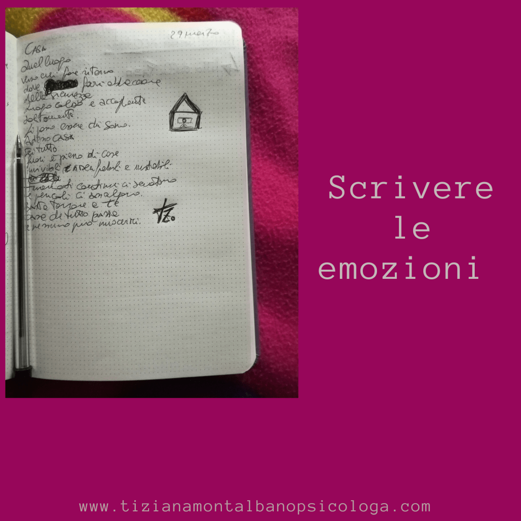 Scrivere le emozioni